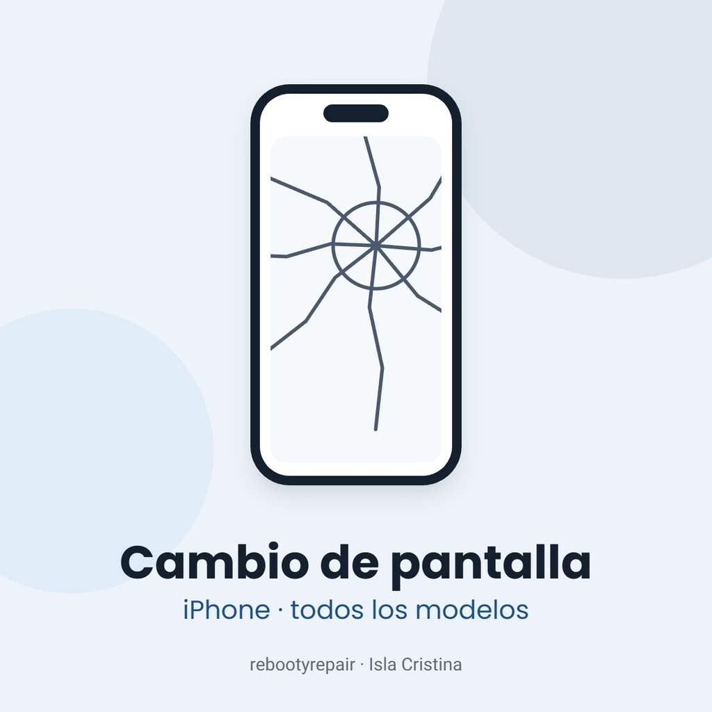 Cambio de pantalla iPhone