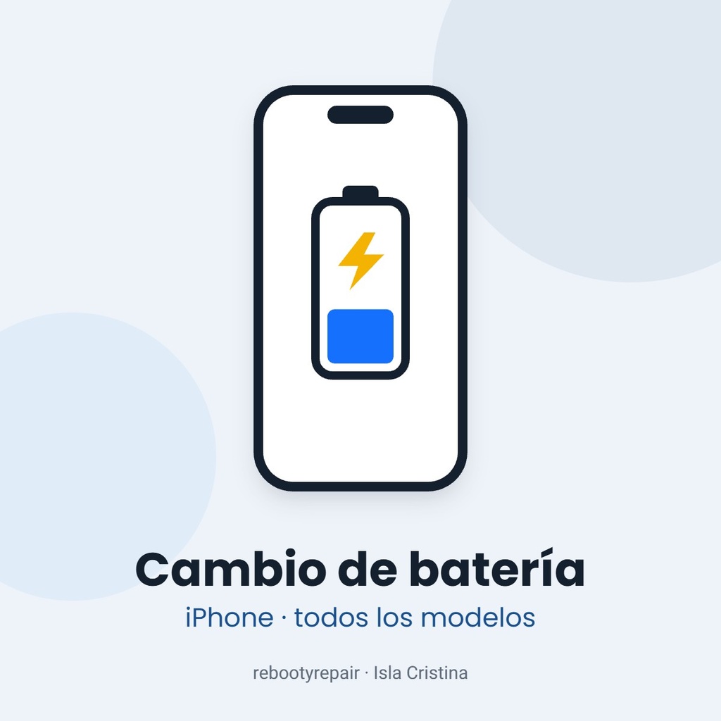 Cambio de batería iPhone
