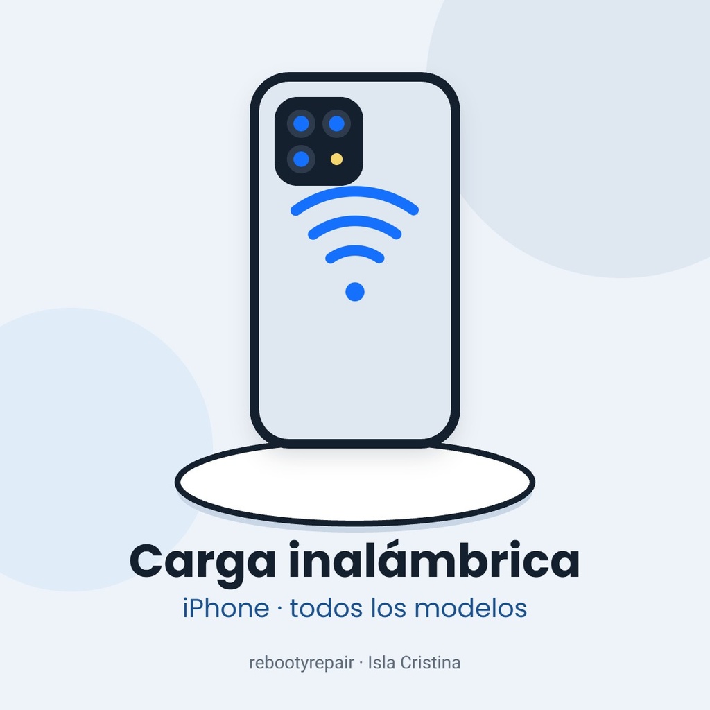 Reparación de la carga inalámbrica iPhone (iPhone 17 Pro Max)